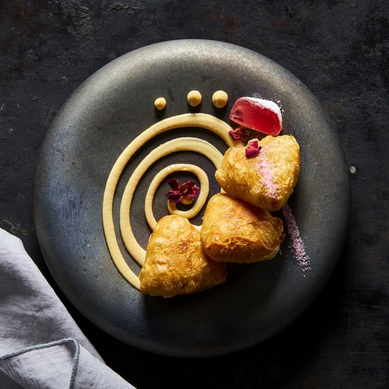 Rose flavoured lokum, Korelas pies